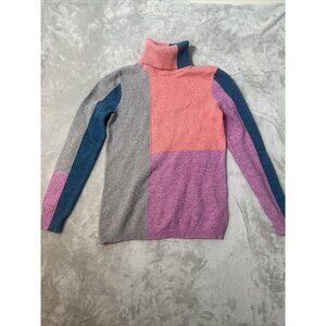 Women’s Sundance Turtleneck Sweater Color Black Multicolored Size Xs